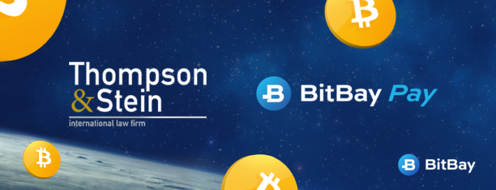 Legal services paid for with Bitcoins? Thompson&Stein adds BitBay Pay as a payment option